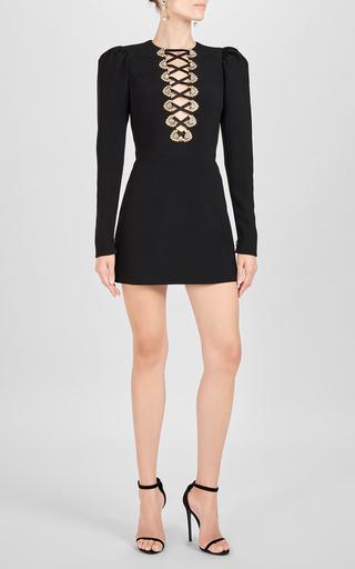 Lace-Up Mini Dress by ANDREW GN