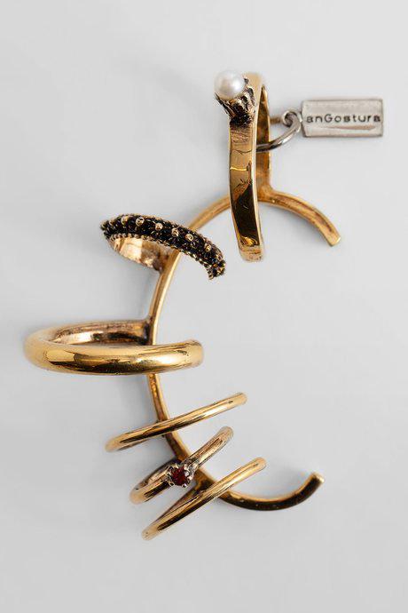 Angostura Women'S Brass And Silver Golden Era Ear Cuff by ANGOSTURA
