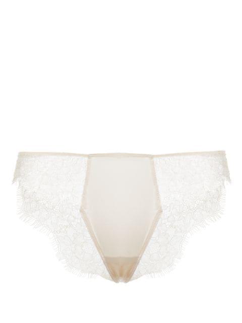 Yvette floral-lace underwear by ANINE BING
