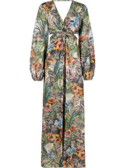 all-over floral print dress by ANJUNA