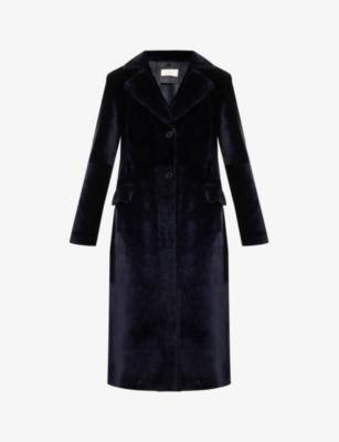 Thora single-breasted peak-lapel shearling coat by ANNE VEST
