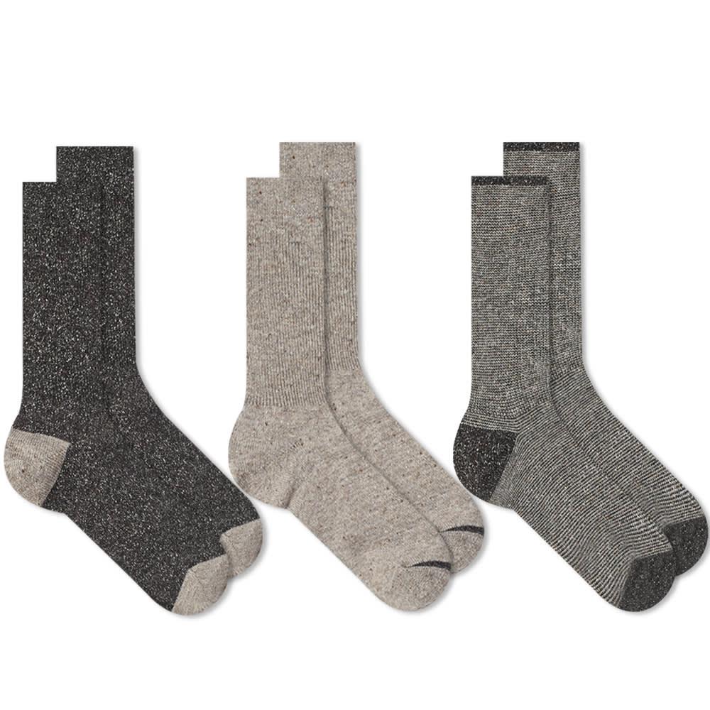 Anonymous Ism Nep American Rib Socks - 3 Pack by ANONYMOUS ISM