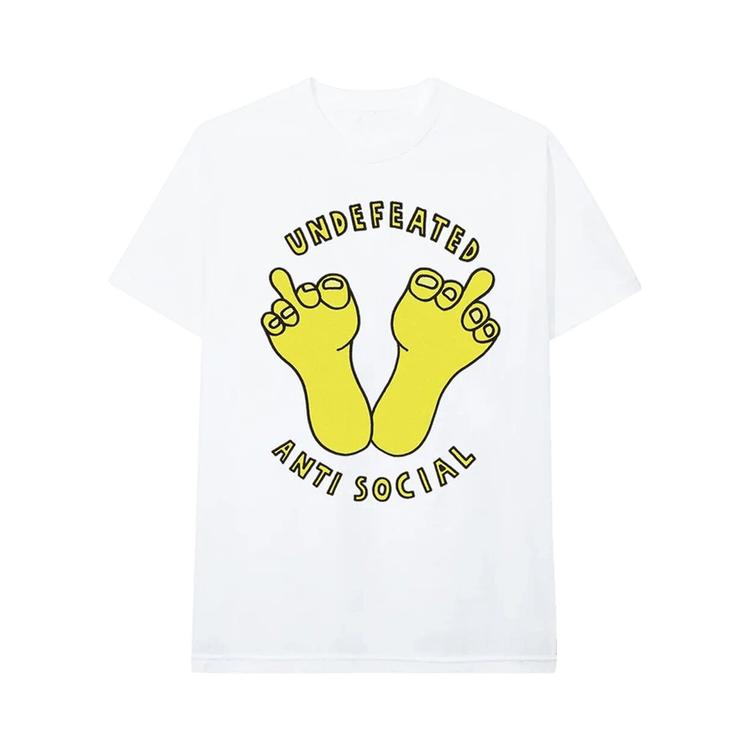 Anti Social Social Club x Undefeated Tee 'White' by ANTI SOCIAL SOCIAL CLUB