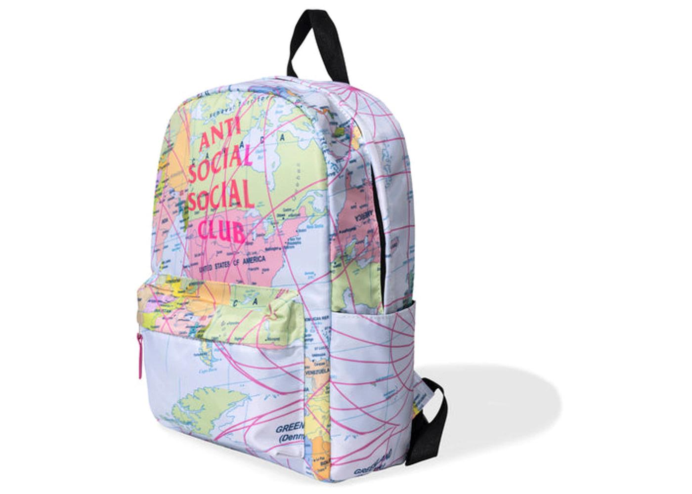 Current Location Backpack Multi by ANTI SOCIAL SOCIAL CLUB