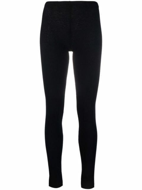 ribbed wool leggings by ANTONELLA RIZZA