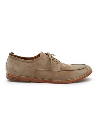 Lace-up Suede Derby Shoes by ANTONIO MAURIZI