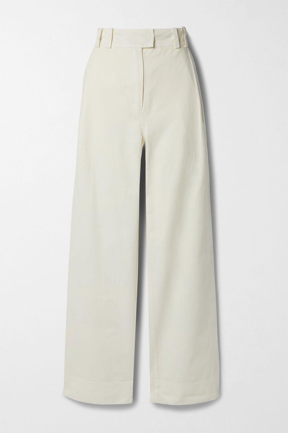 Manon cotton-twill wide-leg pants by APIECE APART