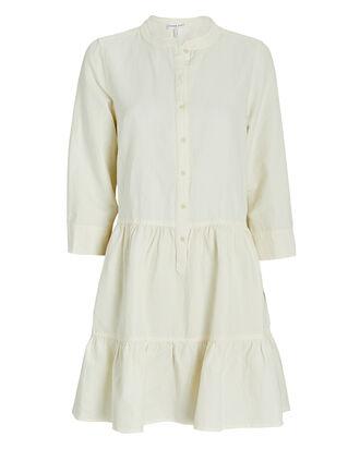 Maurino Tiered Linen-Cotton Mini Dress by APIECE APART