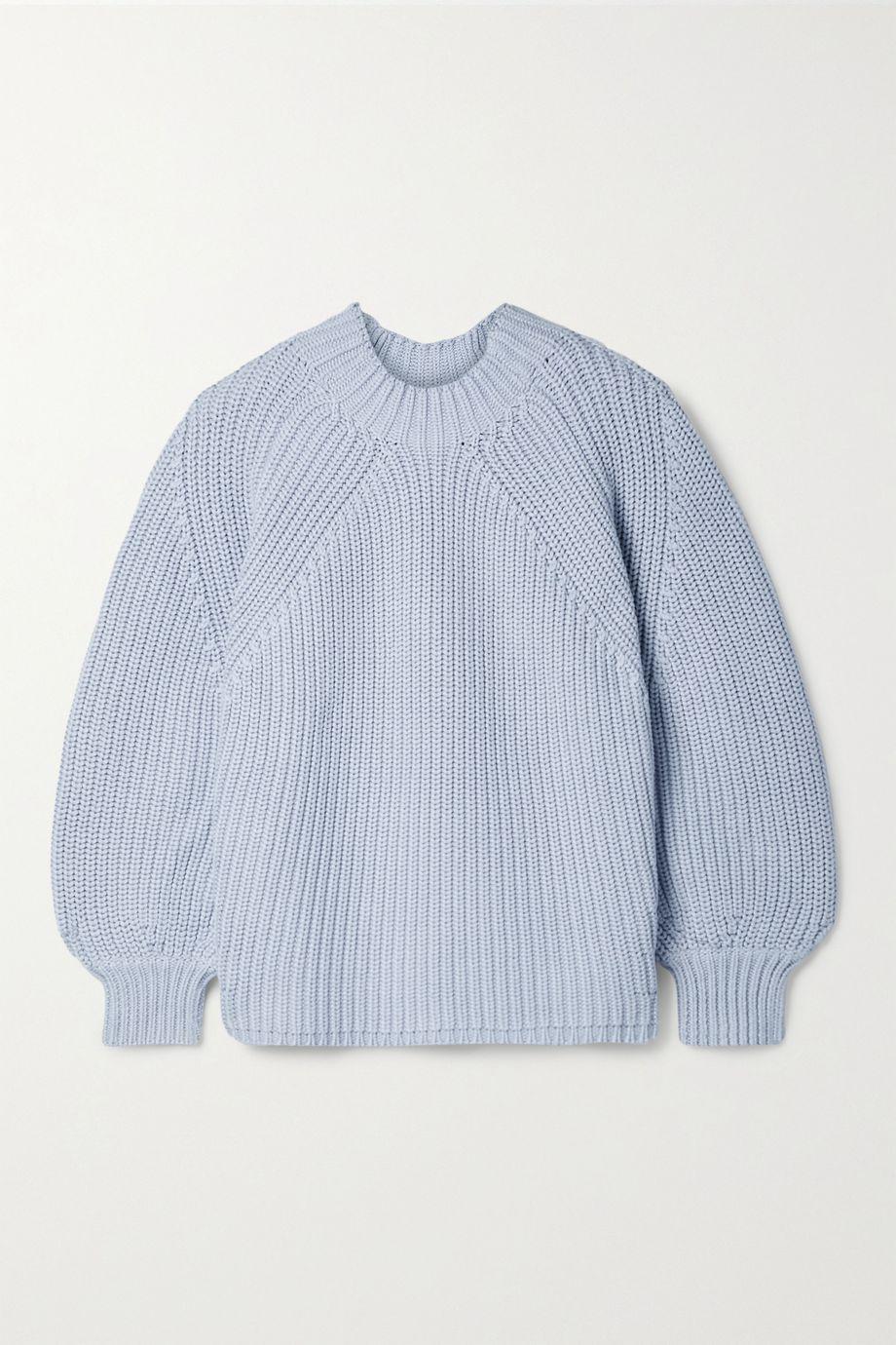 Nueva Merel ribbed organic cotton and cashmere-blend sweater by APIECE APART