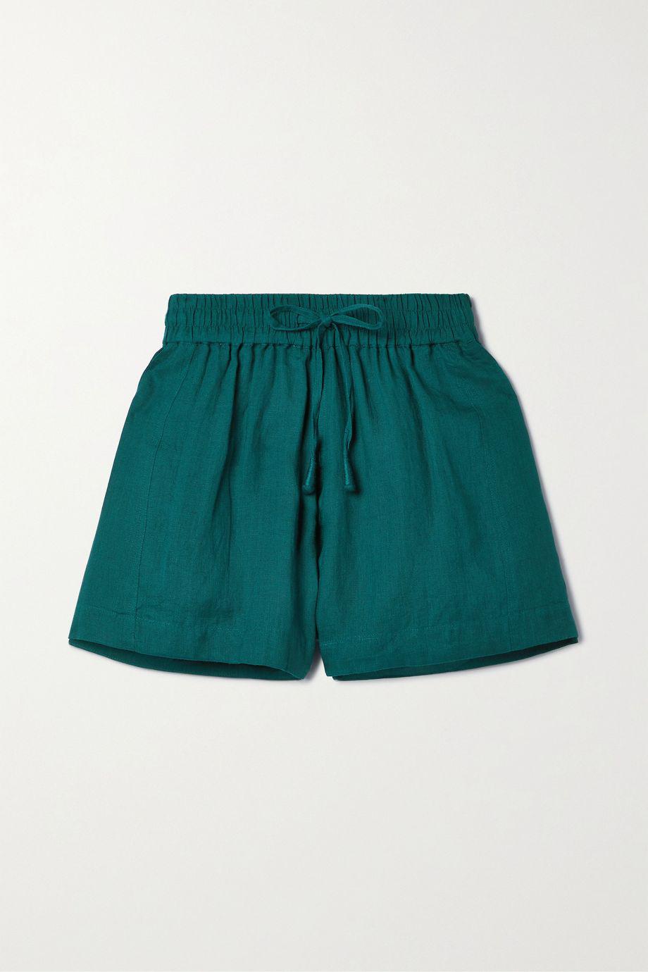 Trail linen-voile shorts by APIECE APART