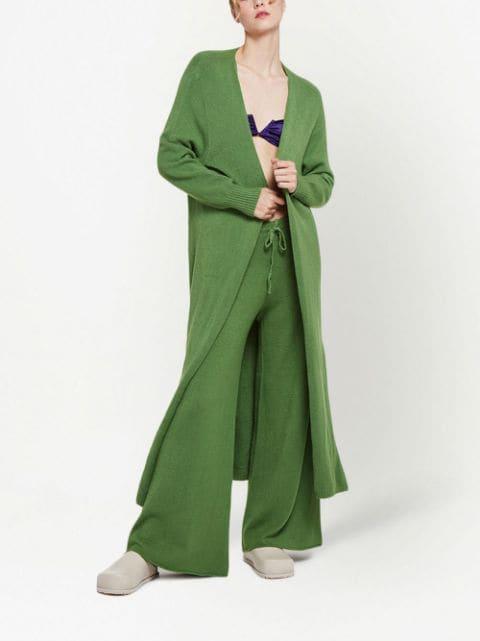 long side-slit cardi-coat by APPARIS