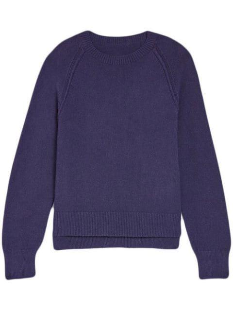 side-slit knit jumper by APPARIS