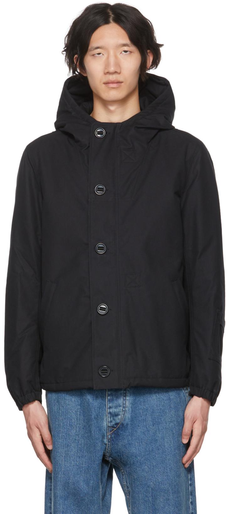 Black CM1-1 Jacket by APPLIED ART FORMS