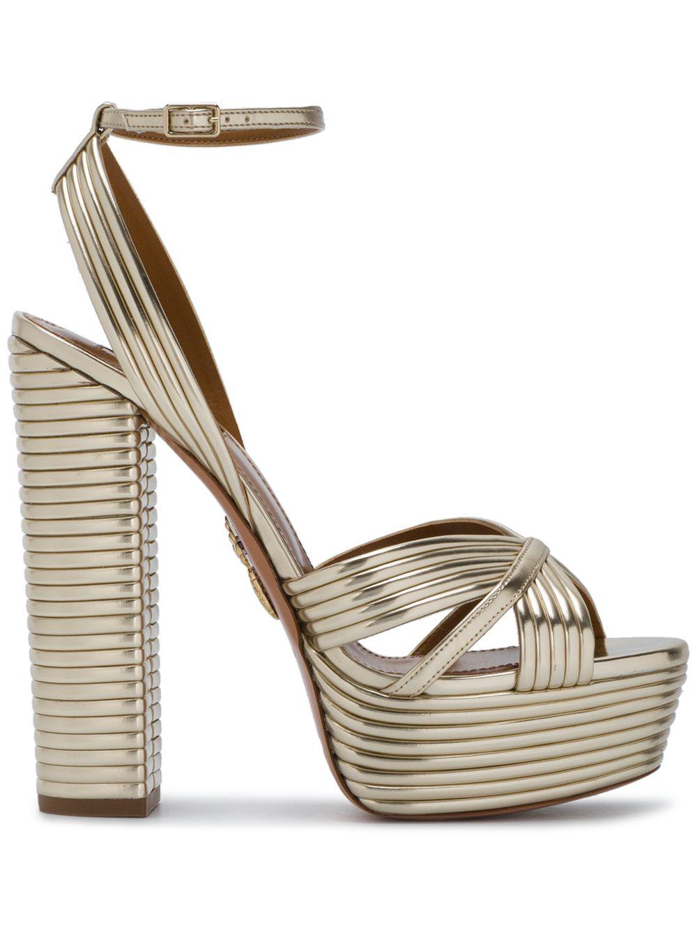 Olie 140mm Platform Sandals By Aquazzura Jellibeans