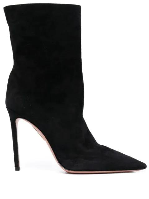 pointed-toe ankle boots by AQUAZZURA