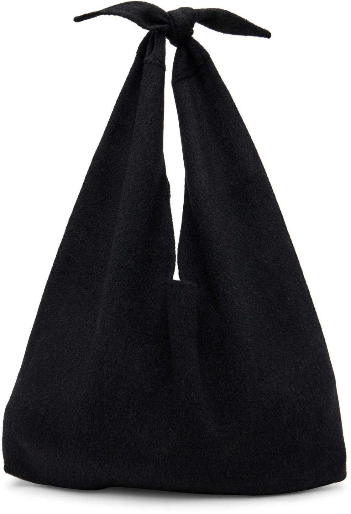 Black Silk Mix Tote by ARCH THE