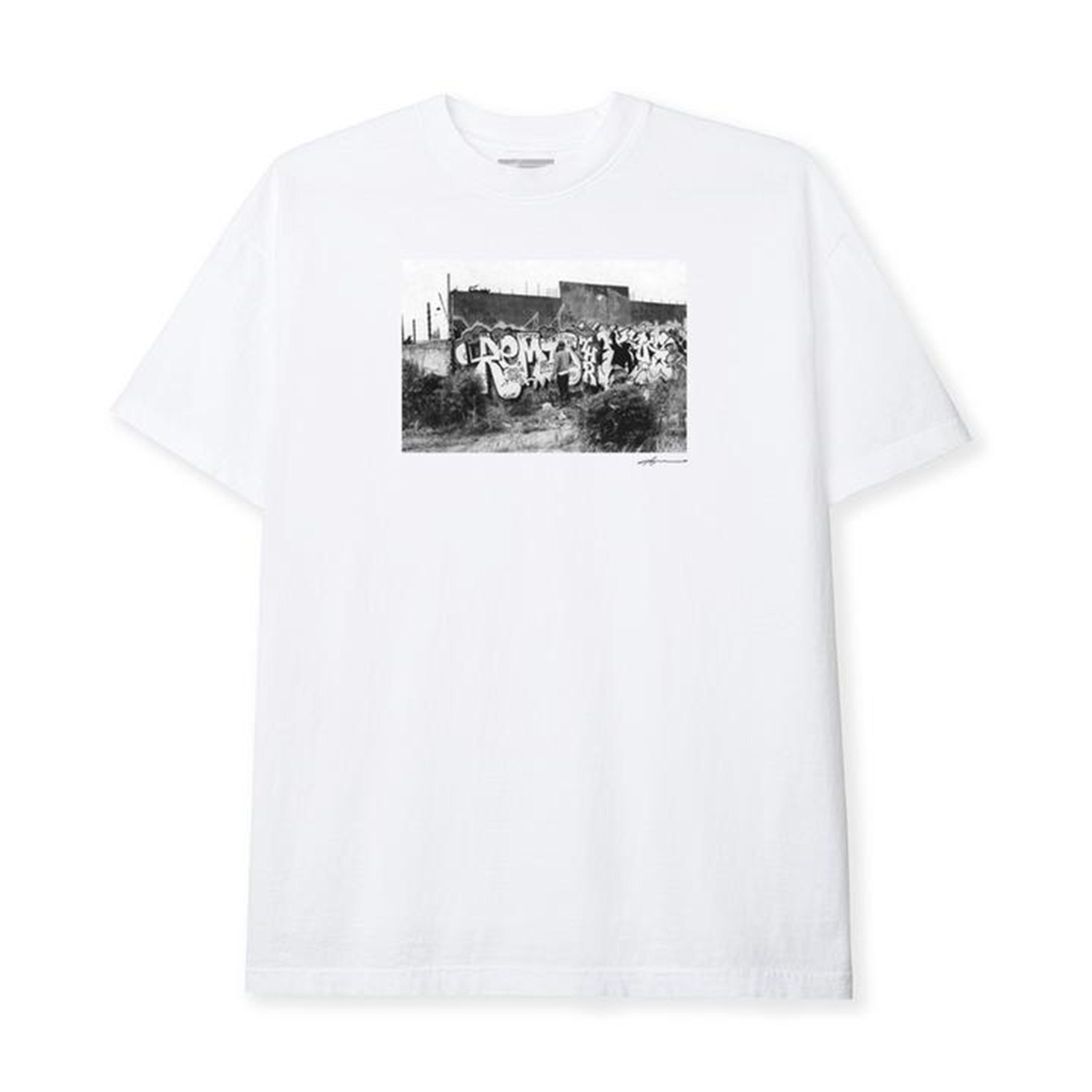 Ari Marcopoulos Hunter's Point T-Shirt (White) by ARI MARCOPOULOS