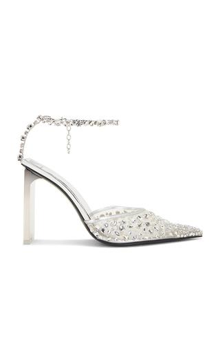 Omen Crystal-Embellished Mesh Pumps by ARIELLE BARON