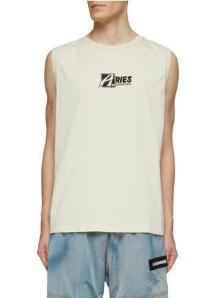 FEARLESS CHEST LOGO LOW ARMHOLE TANK TOP by ARIES