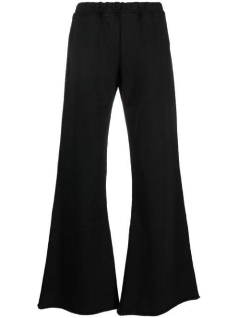 flared low-rise track pants by ARIES