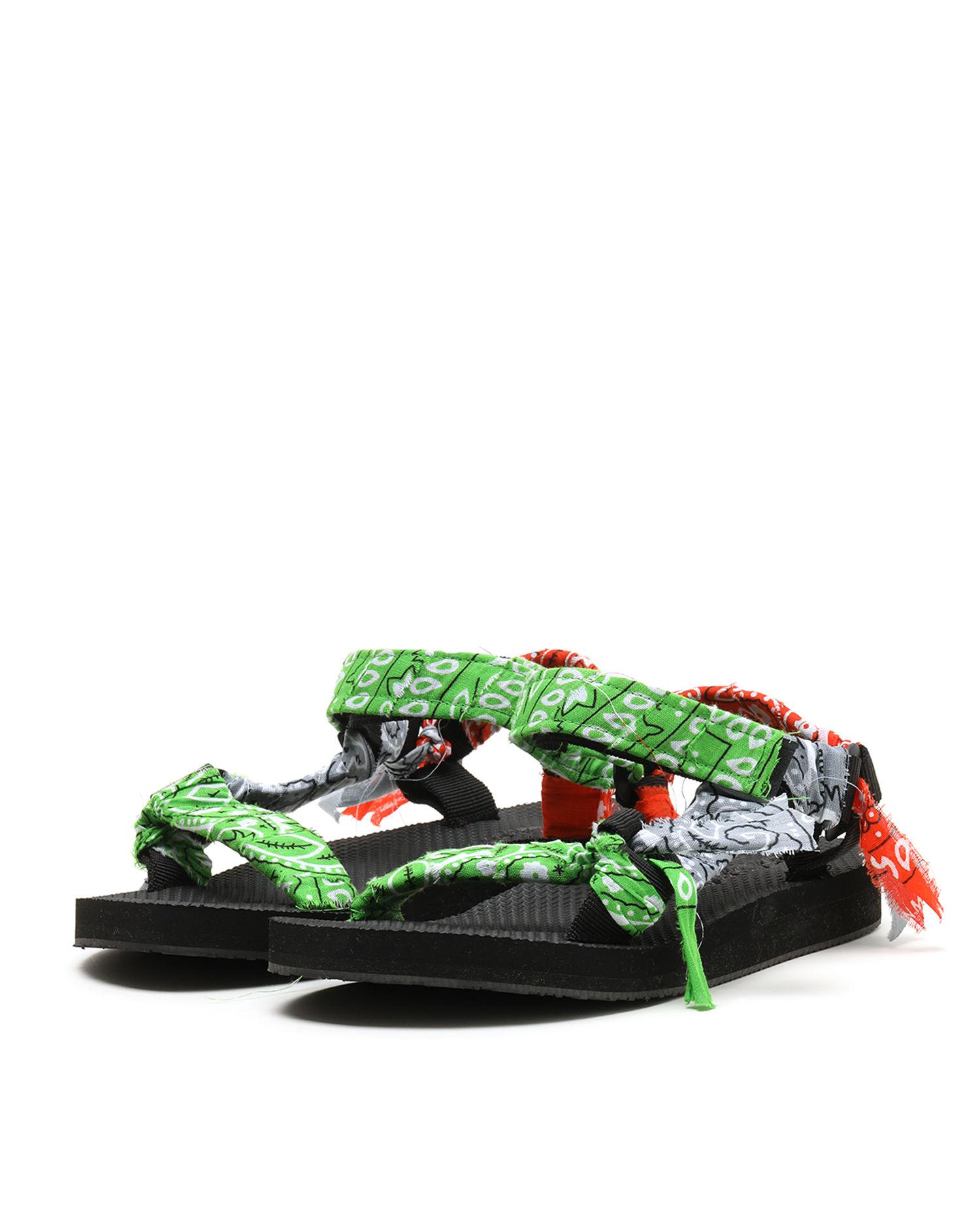 Trekky bandana-wrap sandals by ARIZONA LOVE