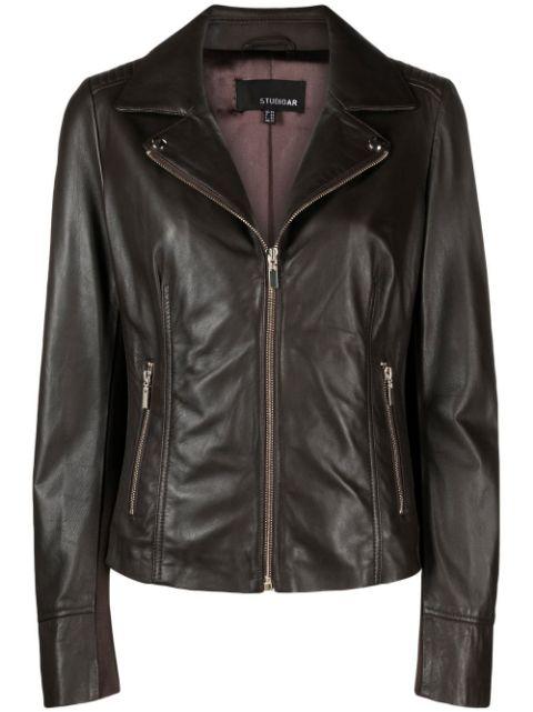 Kendall leather jacket by ARMA