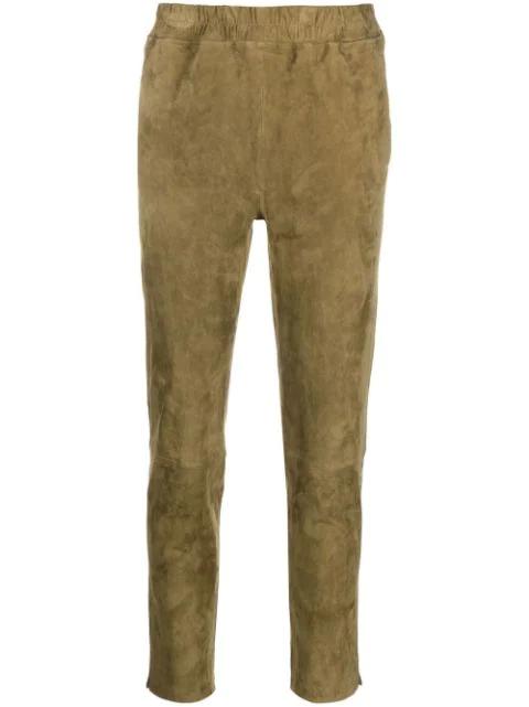 cropped straight-leg trousers by ARMA