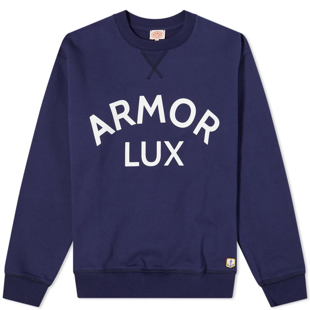 Armor-Lux Logo Crew Sweat by ARMOR-LUX