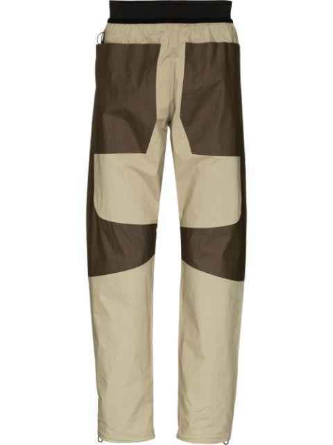 colour-block straight-leg trousers by ARNAR MAR JONSSON