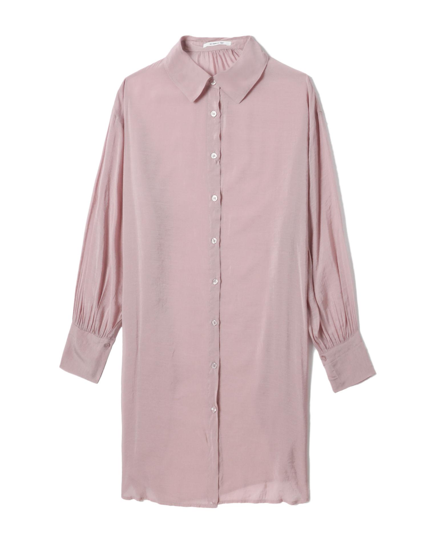 Elongated relaxed shirt by AS KNOW AS PINKY