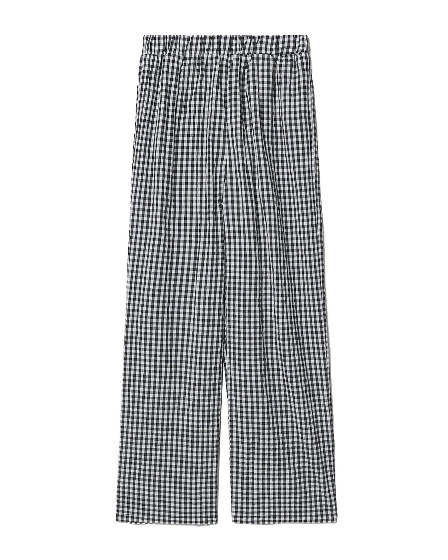 Gingham relaxed pants by AS KNOW AS PINKY
