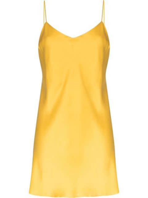 Lyon V-neck mini dress by ASCENO