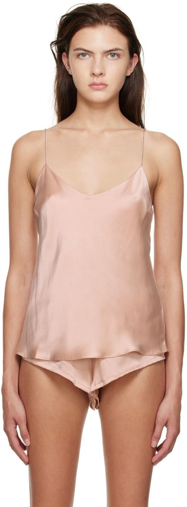 Pink Milos Camisole by ASCENO