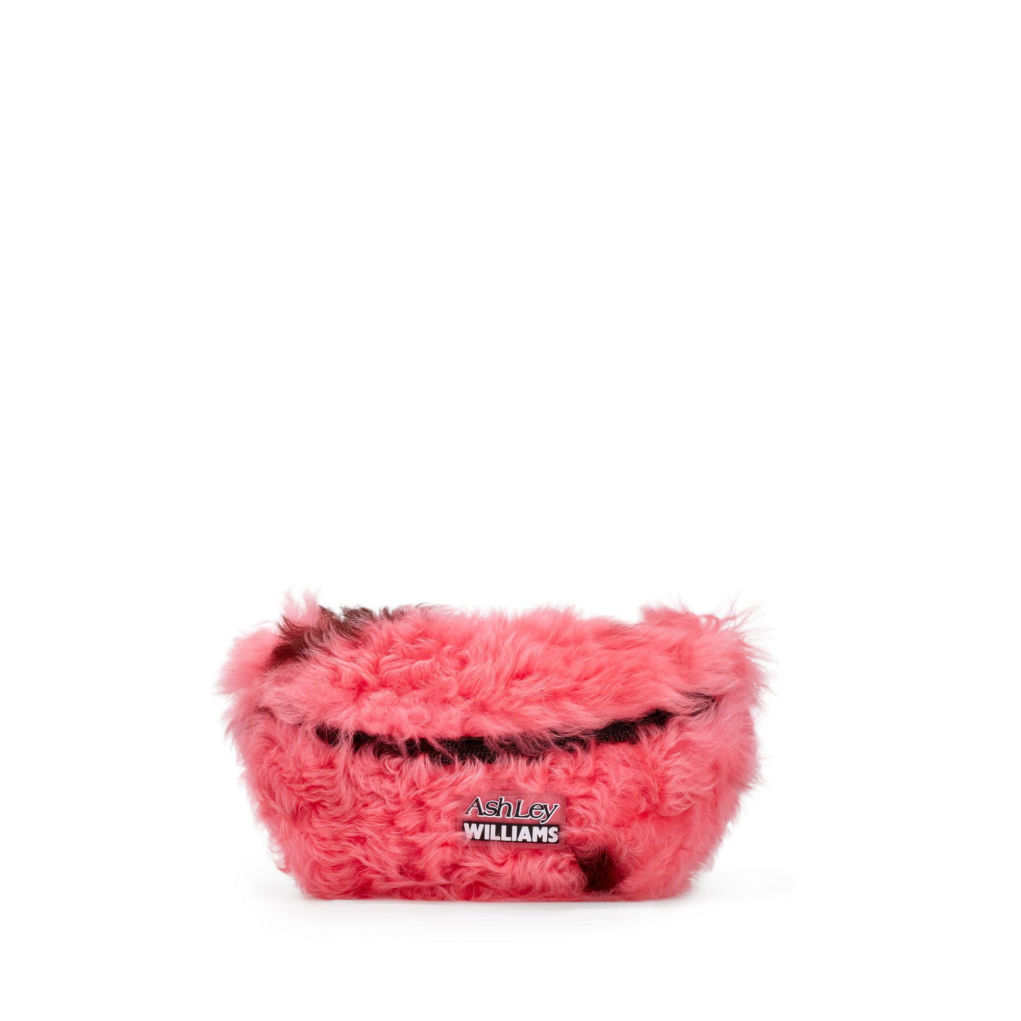 Ashley Williams Shearling Bum Bag (Pink) by ASHLEY WILLIAMS