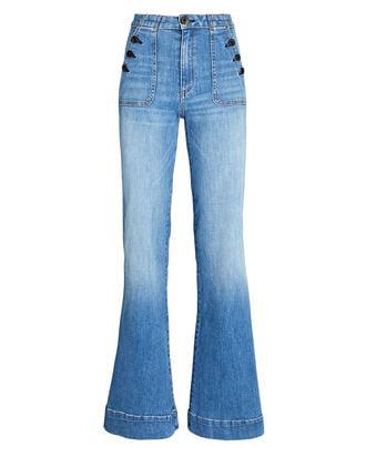 Brick House High-Rise Flared Jeans by ASKK NY