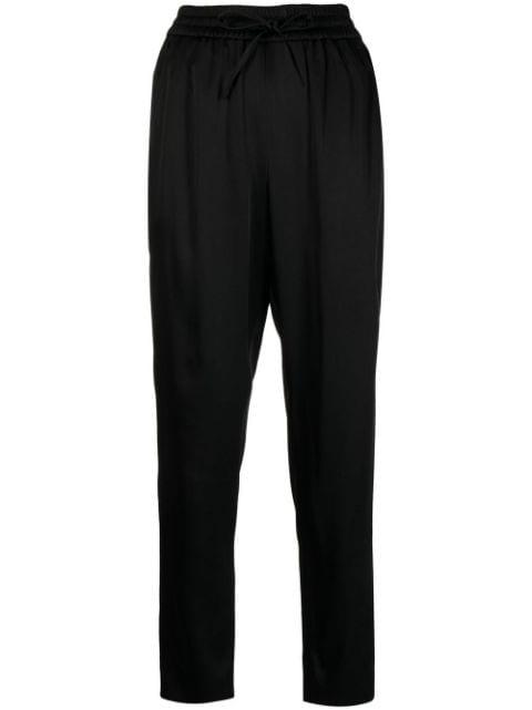 drawstring tapered trousers by ASPESI