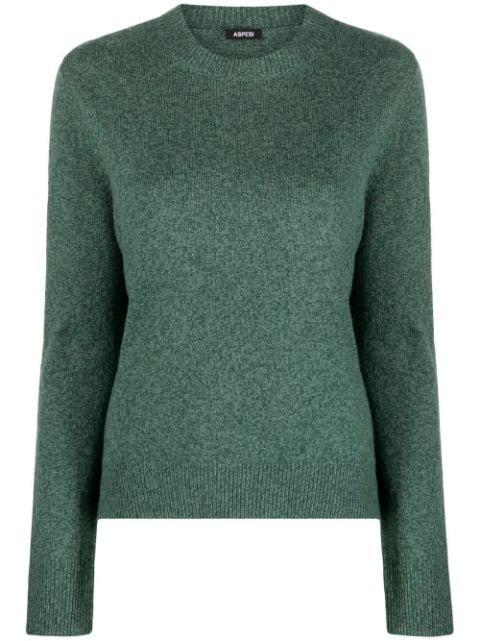 fine-knit wool jumper by ASPESI