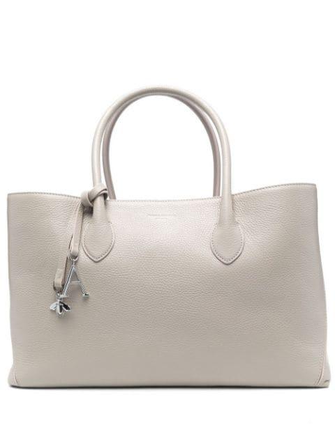 London leather tote bag by ASPINAL OF LONDON