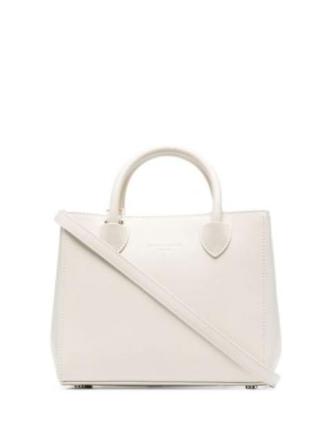 mini Madison smooth tote bag by ASPINAL OF LONDON