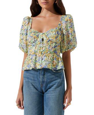 Women's Clairemont Floral-Print Top by ASTR THE LABEL
