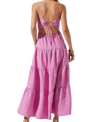Women's Temecula Tiered Maxi Dress by ASTR THE LABEL