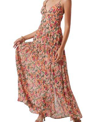 Women's Tropics Floral-Print Maxi Dress by ASTR THE LABEL