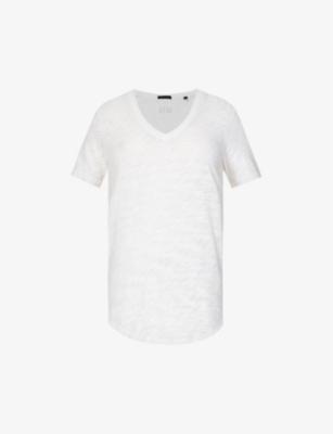 Slub V-neck cotton-jersey T-shirt by ATM ANTHONY THOMAS MELILLO