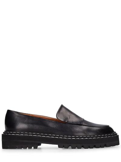 30mm Manduria leather loafers by ATP ATELIER
