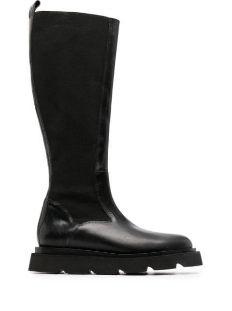 Cometti knee-high leather boots by ATP ATELIER