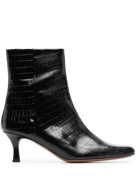 Perugia 75mm leather ankle boots by ATP ATELIER
