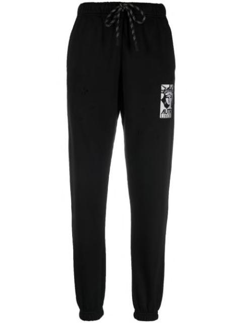 logo-print track pants by AUTRY