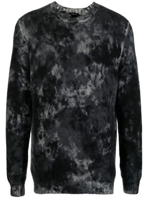 graphic-print cashmere jumper by AVANT TOI