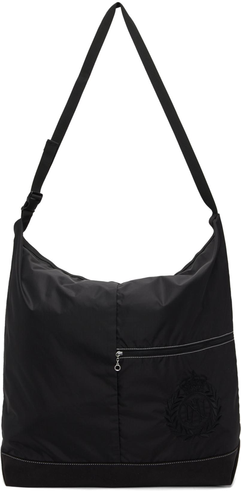 Black Nanamica Edition Utility Shoulder Bag by AWAKE NY