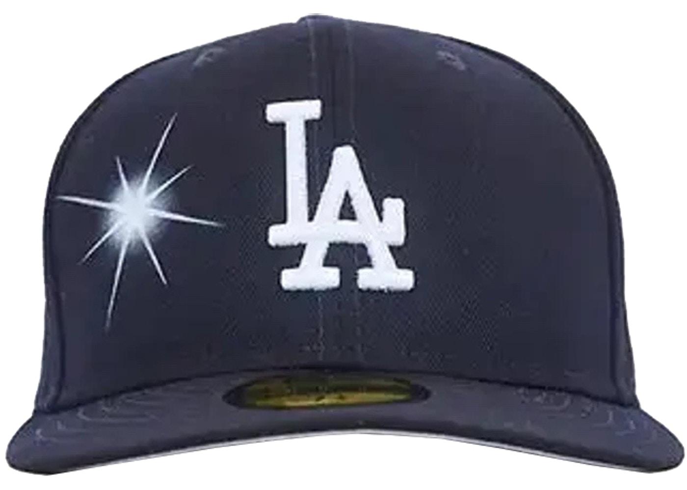 Los Angeles Dodgers Fitted Hat Navy by AY EL AY EN